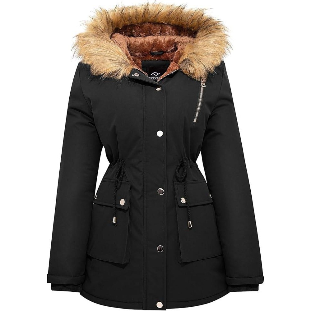 MSRP $90 FARVALUE Women's M Water-reprllent Winter Coat Thicken Puffer Jacket
